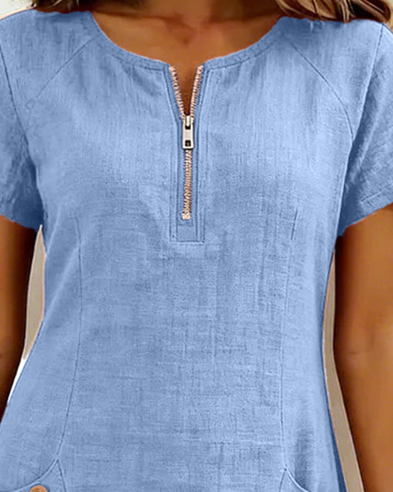 Nina™ Jurk — Natuurlijke elegantie voor elke dag