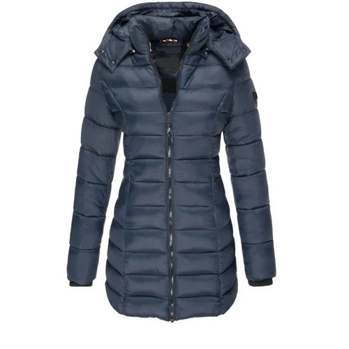 Anna | Warme Lange Winterjas