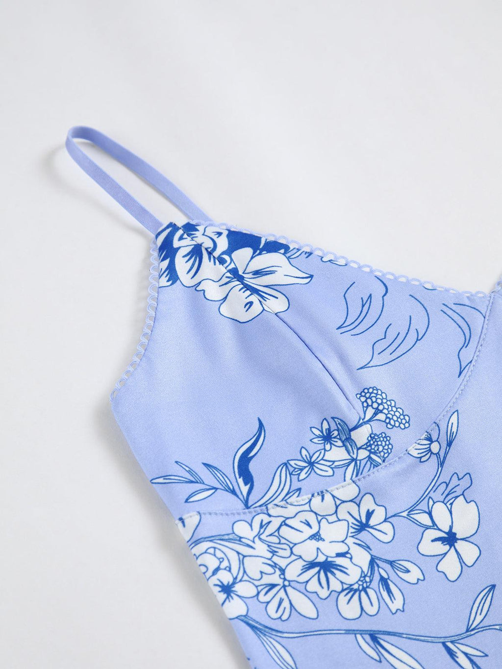 LALUNA® | LANGE JURK MET BLOEMENPRINT