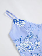 LALUNA® | LANGE JURK MET BLOEMENPRINT
