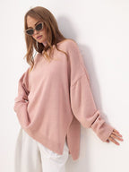 Laluna® | Oversized Trui met Split