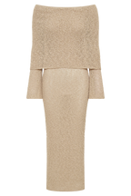 LALUNA® |  OFF-SHOULDER MAXI JURK
