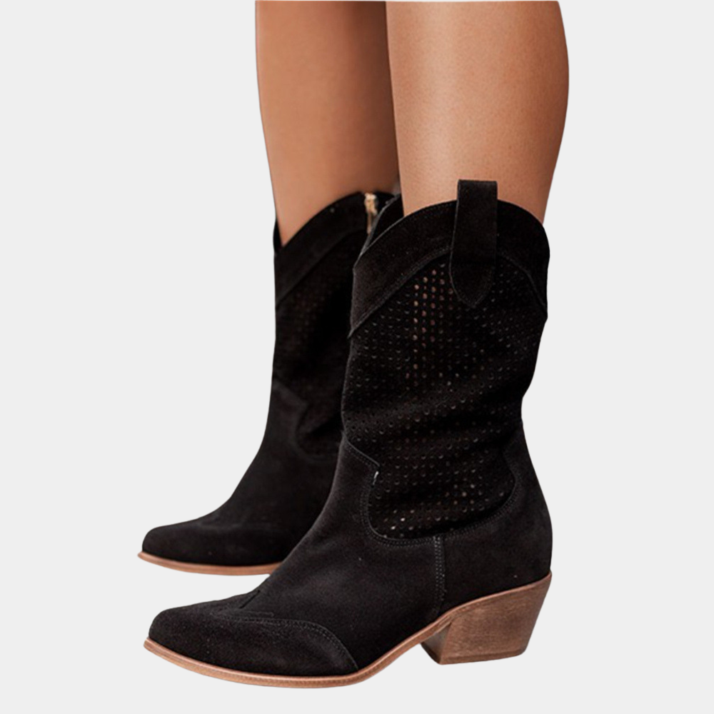 Laluna® | Orthopedische laarzen in cowboystijl