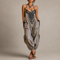 Anouk | Bohemien Jumpsuit met Borduursel