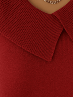 Laluna® | Warme vest met zachte kraag