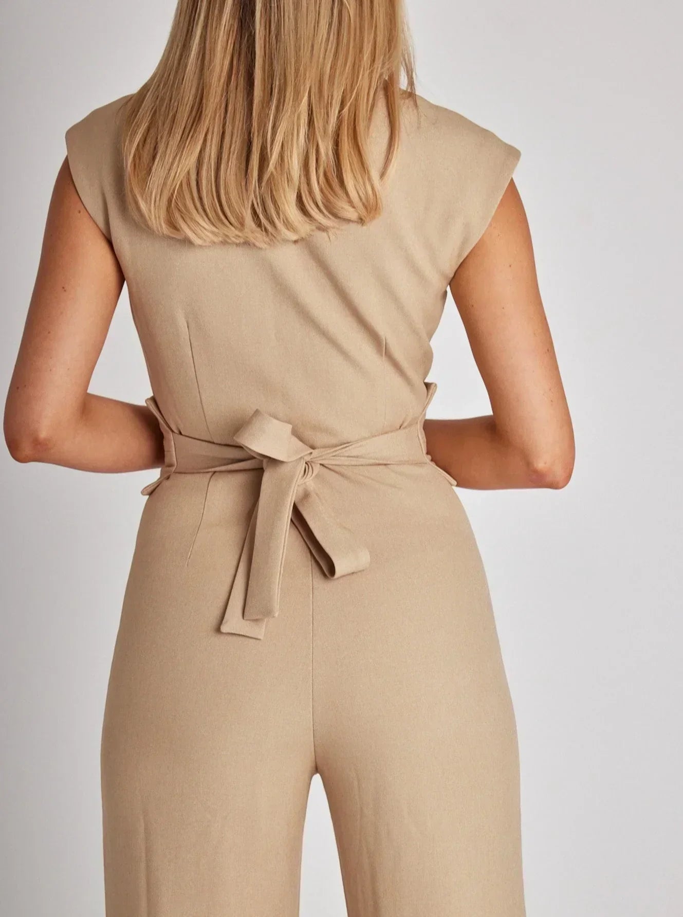 LALUNA® | SLEEVELESS JUMPSUIT