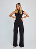 LALUNA® | SLEEVELESS JUMPSUIT