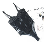 Laluna® | Geborduurde Korset Bodysuit
