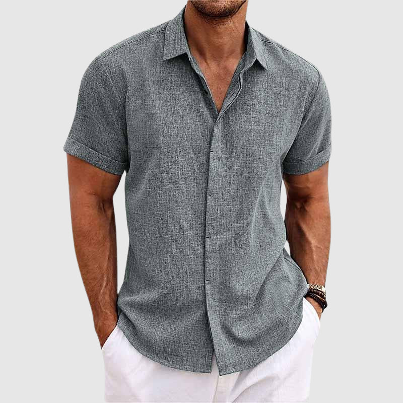 Laluna® | Linnen Herenblouse