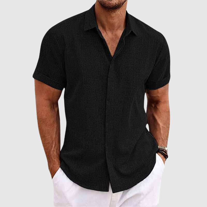 Laluna® | Linnen Herenblouse