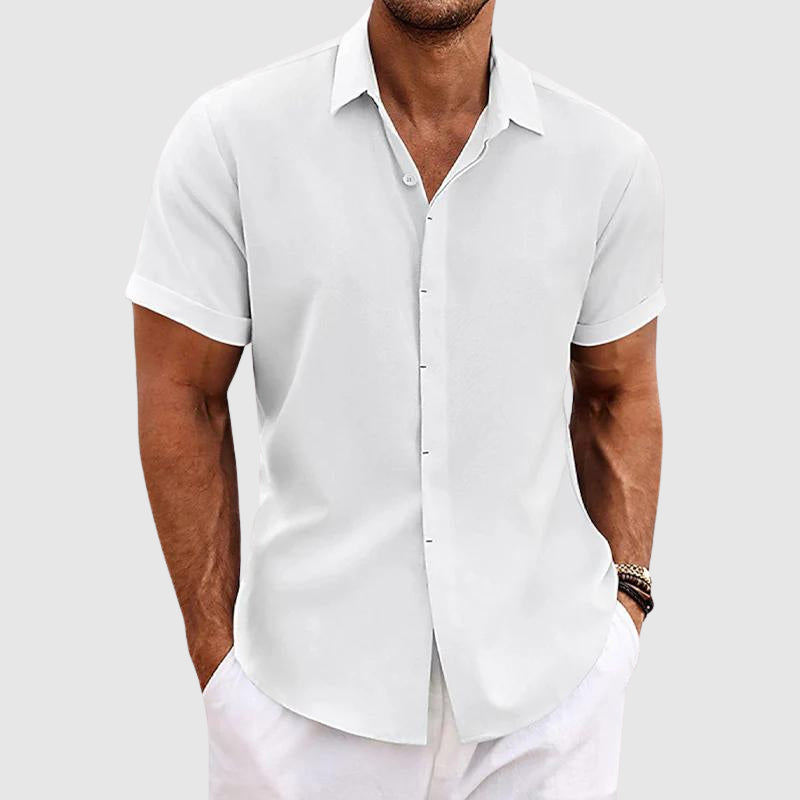 Laluna® | Linnen Herenblouse