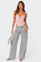 LALUNA® | BOW TIE JEANS