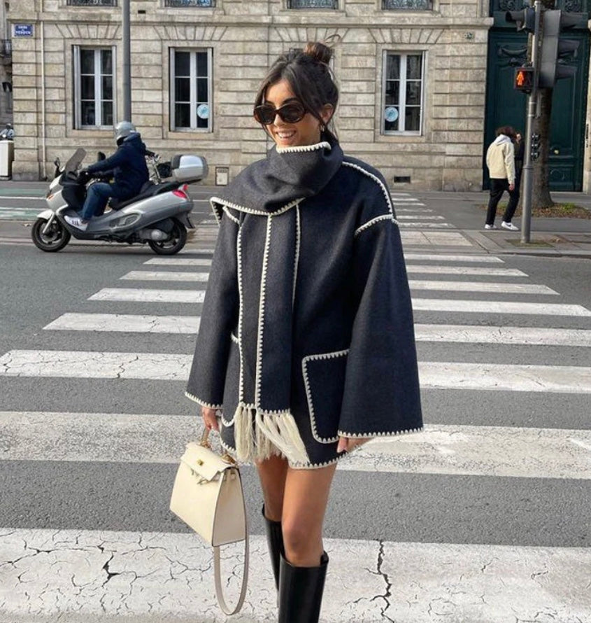 LALUNA® | SCARF COAT