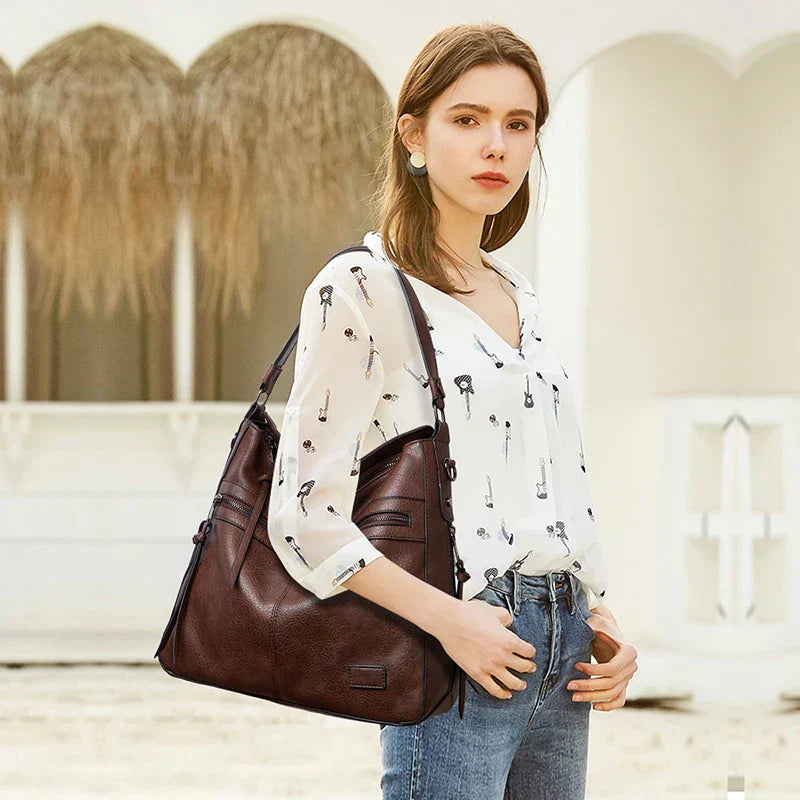 LALUNA® | LUXE LEREN TAS