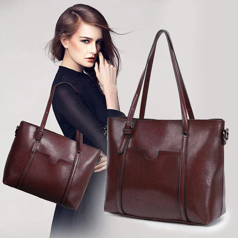 LALUNA® | LUXE LEREN HANDTAS
