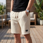 Shorts voor heren | Comfortabele zomershort met elastische taille | 1+1 GRATIS