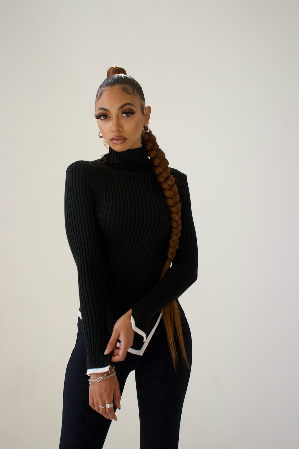 LALUNA® | ELEGANTE TURTLENECK TRUI