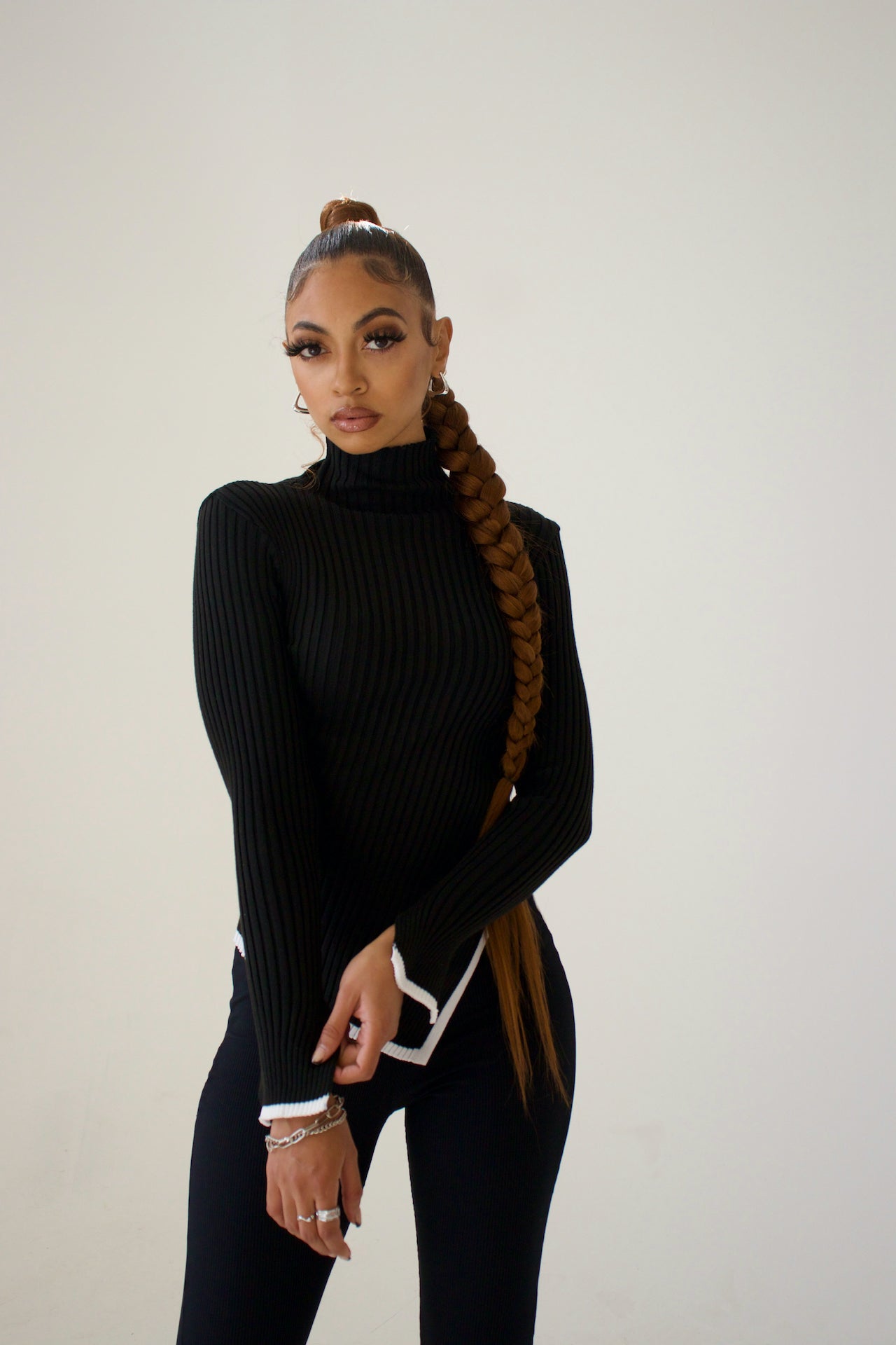 LALUNA® | ELEGANTE TURTLENECK TRUI