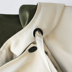 Laluna® | Moderne Tweekleurige Trenchcoat