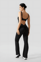 LALUNA® | ELEGANT FLARE JUMPSUITE