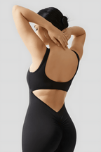 LALUNA® | ELEGANT FLARE JUMPSUITE