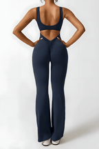 LALUNA® | ELEGANT FLARE JUMPSUITE