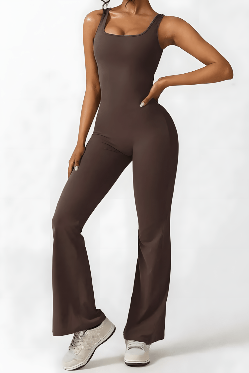 LALUNA® | ELEGANT FLARE JUMPSUITE
