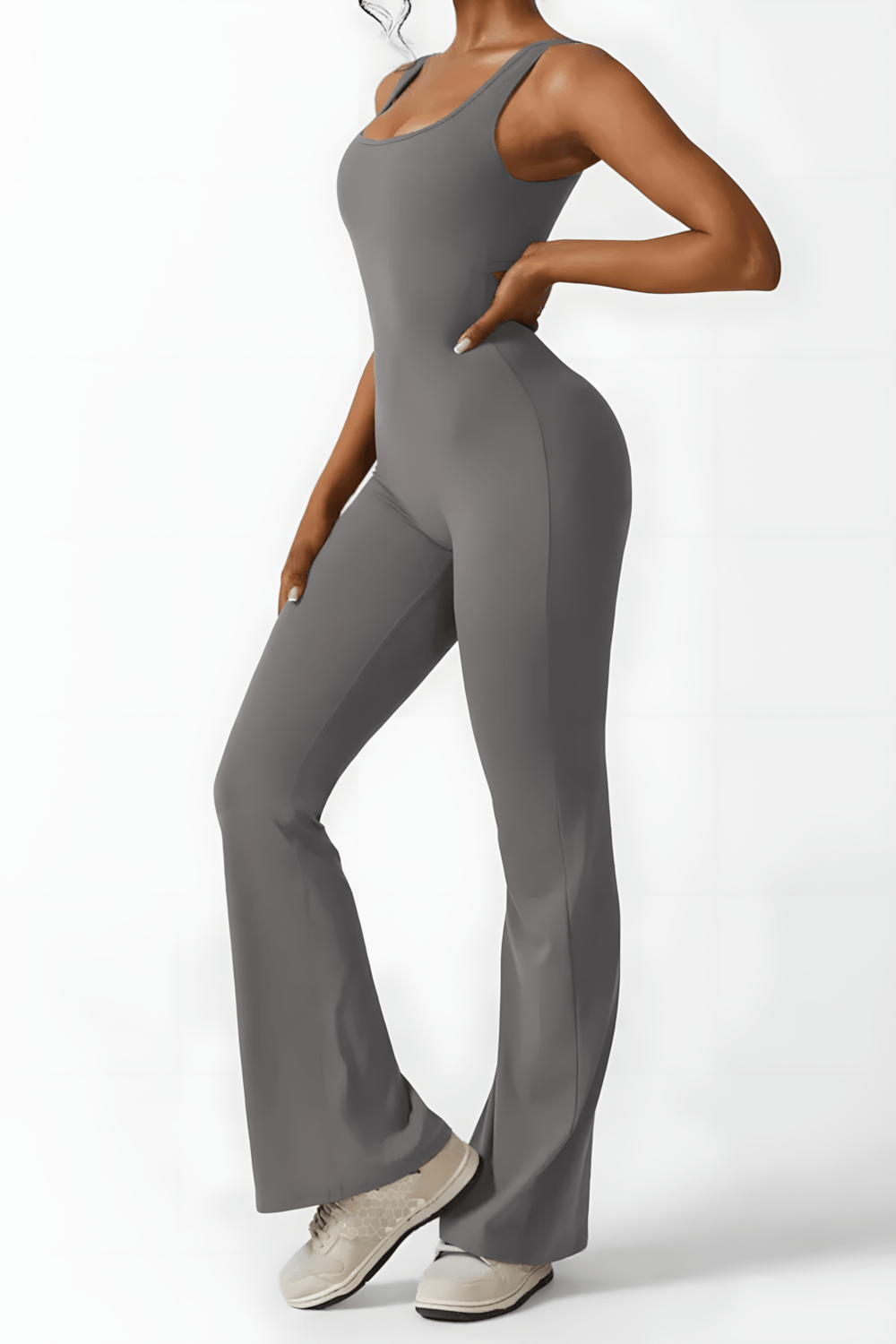 LALUNA® | ELEGANT FLARE JUMPSUITE