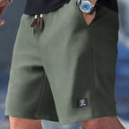 Shorts voor heren | Comfortabele zomershort met elastische taille | 1+1 GRATIS