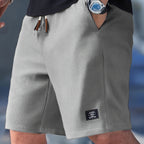 Shorts voor heren | Comfortabele zomershort met elastische taille | 1+1 GRATIS