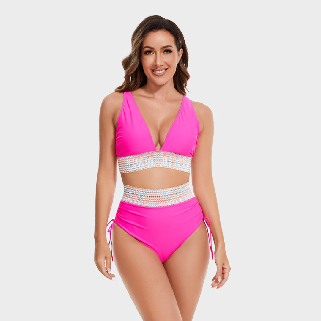 Noor - Hoge Taille Bikini Set
