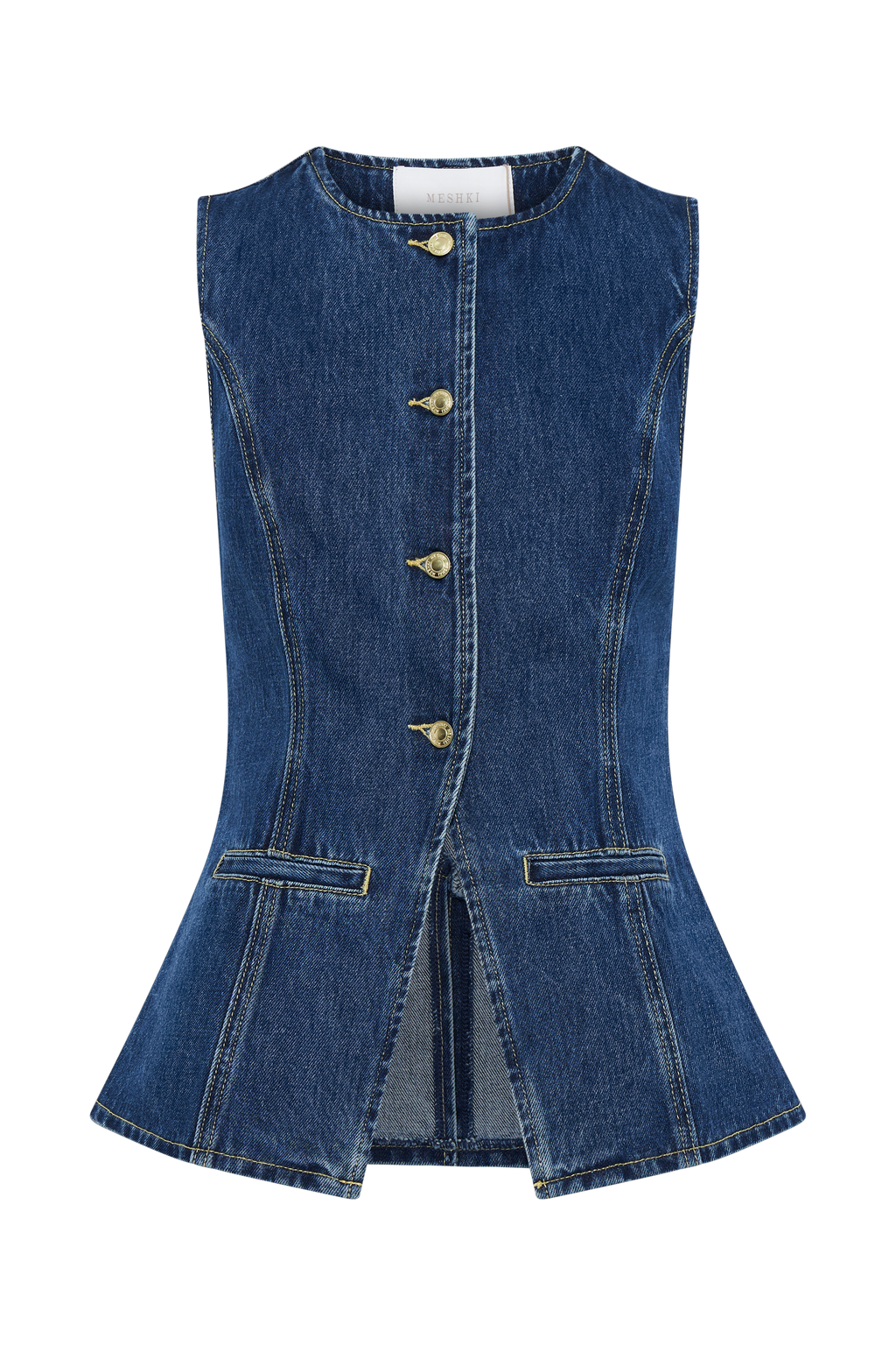 LALUNA®  | DENIM BUTTON UP SET