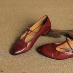 Laluna® | Echte Leren Flats