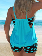 Noor | Vloeiende Tweedelige Tankini