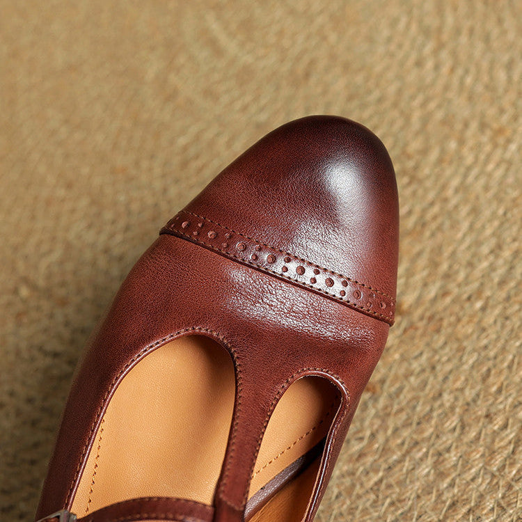 Laluna® | Echte Leren Flats