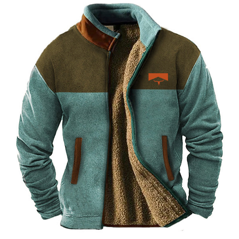 Laluna® | Casual heren fleecejack