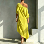 Roos | Elegante Asymmetrische Jurk