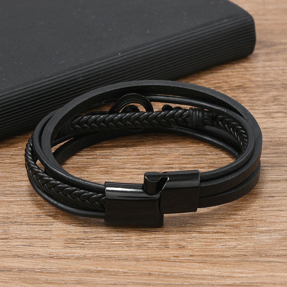 Rhythmo – Leren Armband voor Muziekliefhebbers