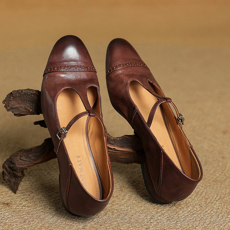 Laluna® | Echte Leren Flats