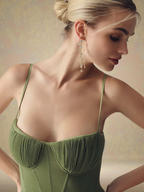 Laluna® | Elegante Groene Maxidress