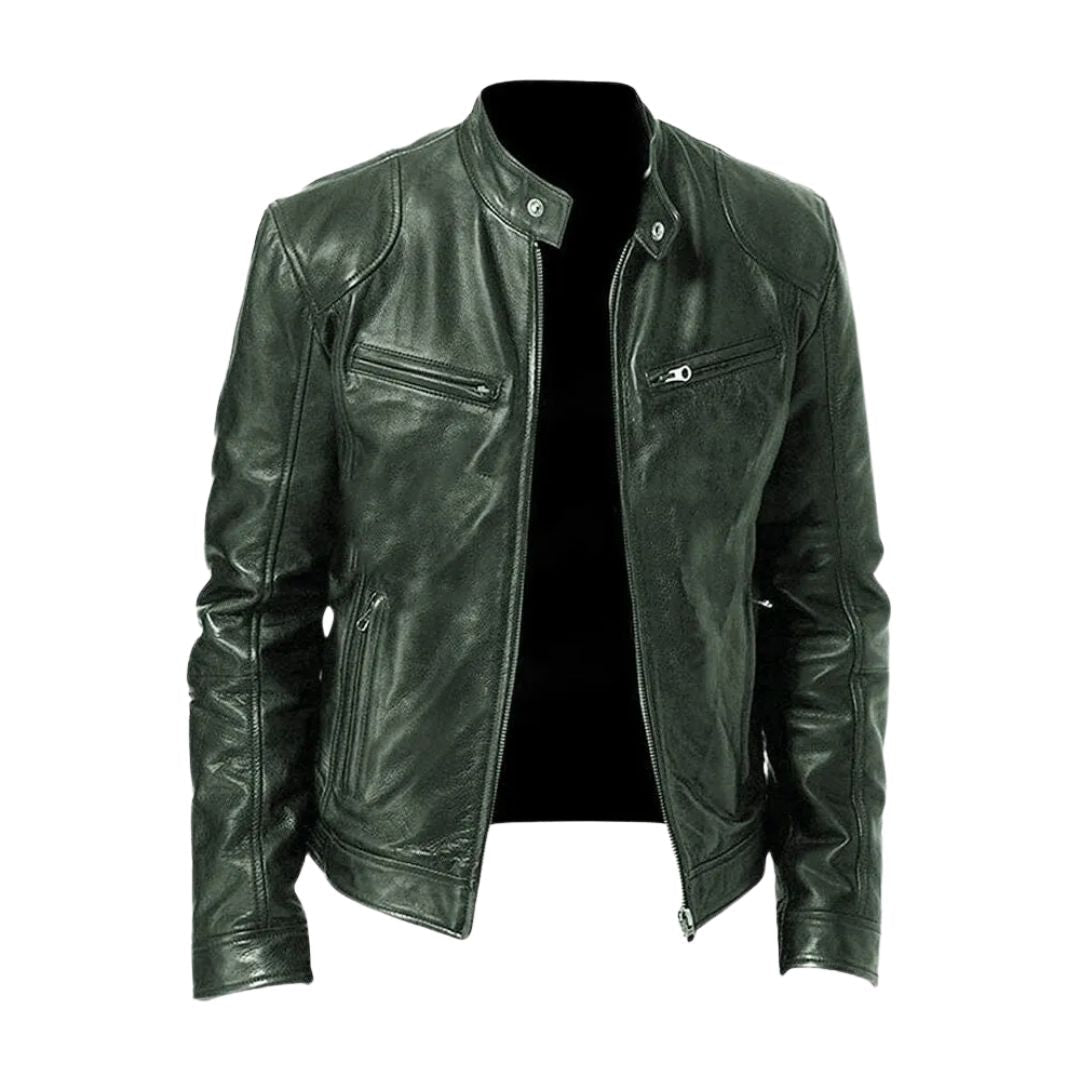 Laluna® | Casual Leren Jack 1+1 Gratis