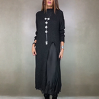 Laluna® | Complete stijlvolle outfit  (Lange trui + jurk)