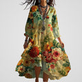 Laluna® | Vintage bloemenjurk