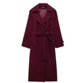 Laluna® | Classy Burgundy Jas