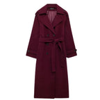 Laluna® | Classy Burgundy Jas