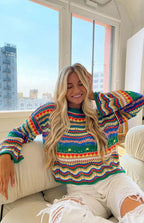 LALUNA® | COLOR POP SWEATER