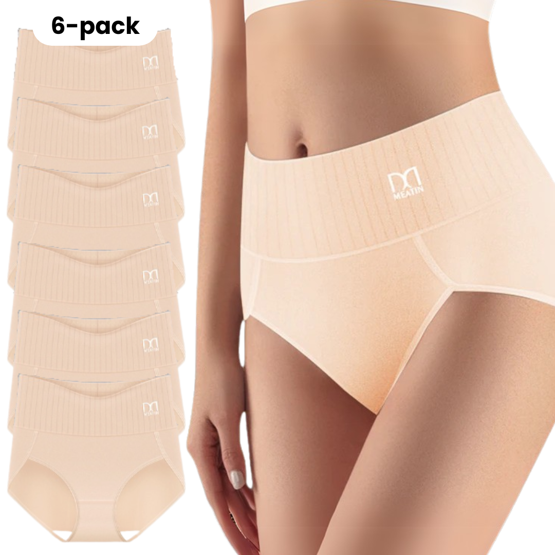 Laluna® Shaplex™ | Pakket van 6 hooggetailleerde vormende slips