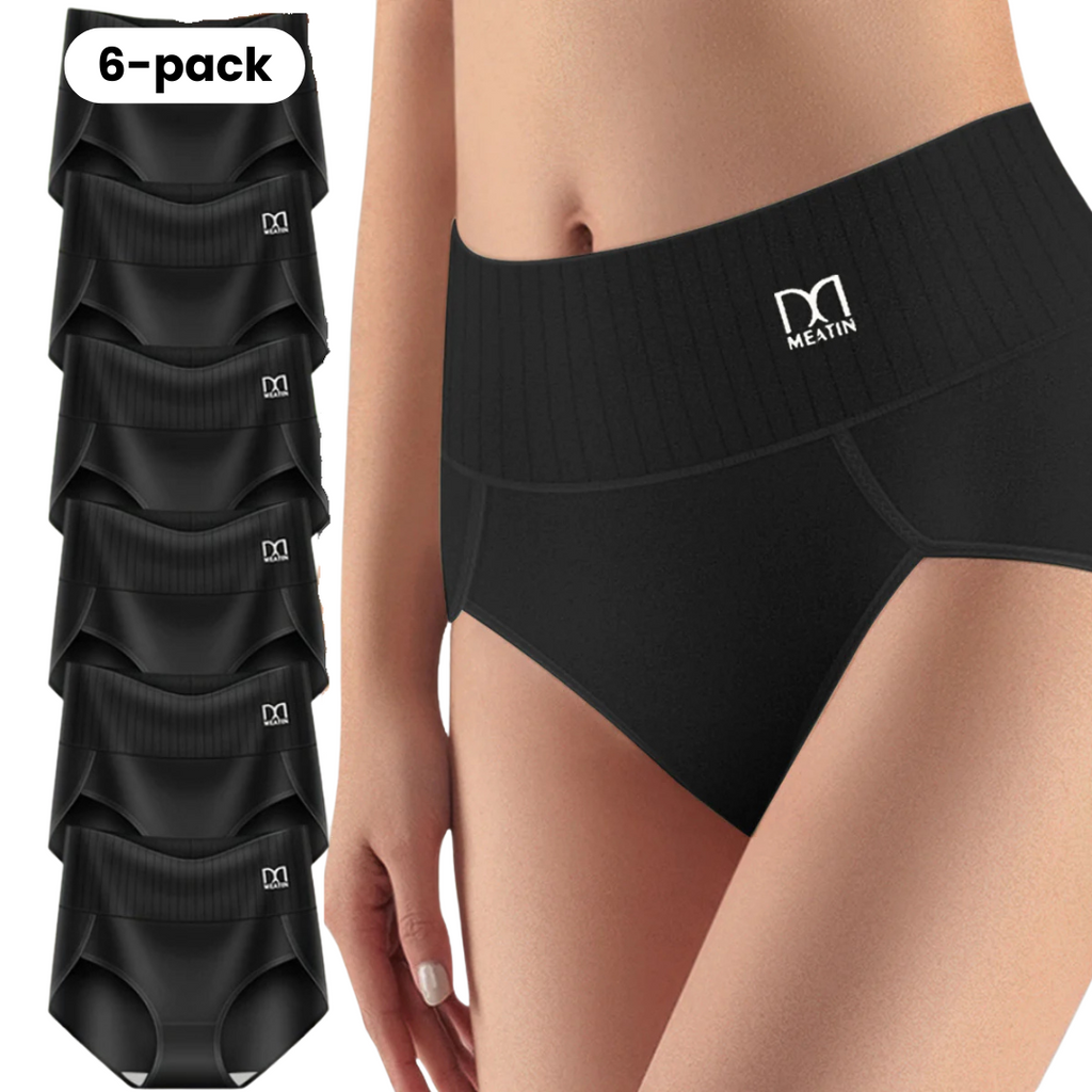 Laluna® Shaplex™ | Pakket van 6 hooggetailleerde vormende slips