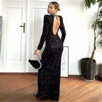 LALUNA® |  MIDNIGHT SPARKLE DRESS