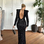 LALUNA® |  MIDNIGHT SPARKLE DRESS